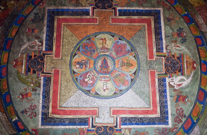 Sumda Chun wall paintings, photo Erik Koto